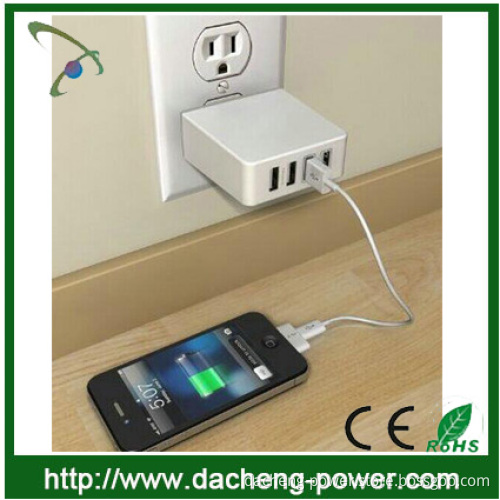Fast charging speed 5V 7.2A 4 port usb charger wall adapter for iphone Samsung tablet